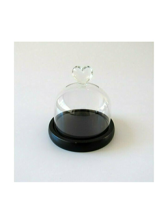JK Home Decoration Διακοσμητικό Χώρου από Γυαλί 10x10x11cm