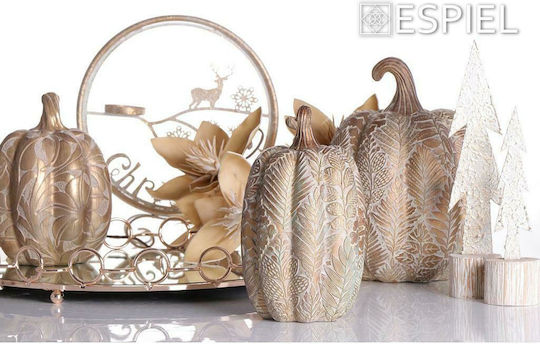 Espiel Decorativă Dovleac din Plastic 20x20x20cm 1buc