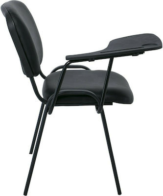 Woodwell Καρέκλα Φροντιστηρίου Μαύρη 65x70x77εκ.
