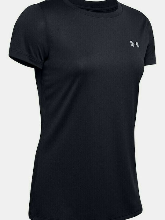 Under Armour Γυναικείο Αθλητικό T-shirt Μαύρο