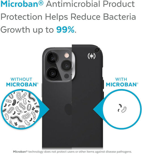 Speck Presidio 2 Pro Back Cover Σιλικόνης Μαύρο (iPhone 13 Pro)