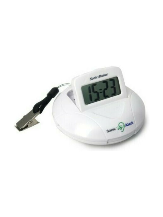 Geemarc Earplus Sonic Alert SBP100 Tabletop Digital Clock with Alarm