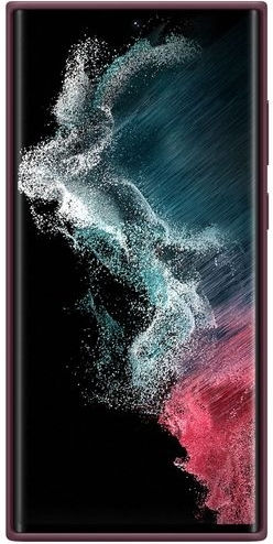 Samsung Silicone Cover Back Cover Σιλικόνης Μπορντό (Galaxy S22 Ultra 5G)