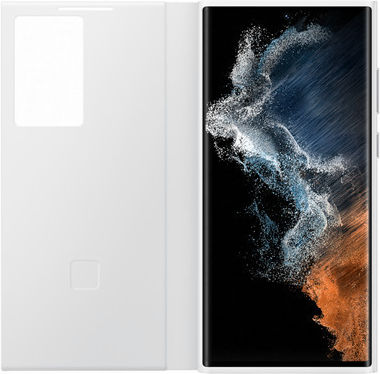 Samsung Buchen Sie Kunststoff Weiß (Galaxy S22 Ultra 5G)
