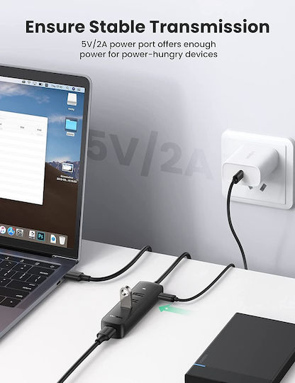 Ugreen CM416 Hub 4 Ports USB 3.0 with USB-A Connection