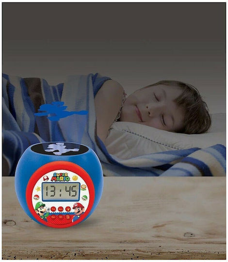 Lexibook Ceas De Birou Super Mario Albastru