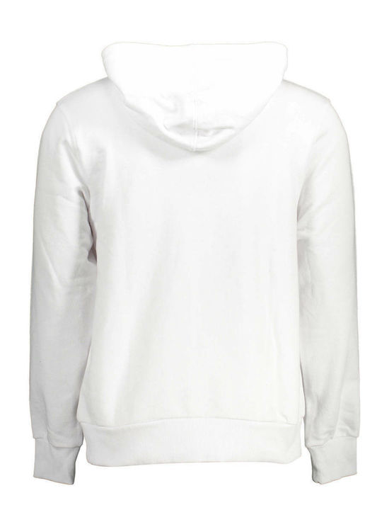 Roberto Cavalli Men's Sweatshirt with Hood White