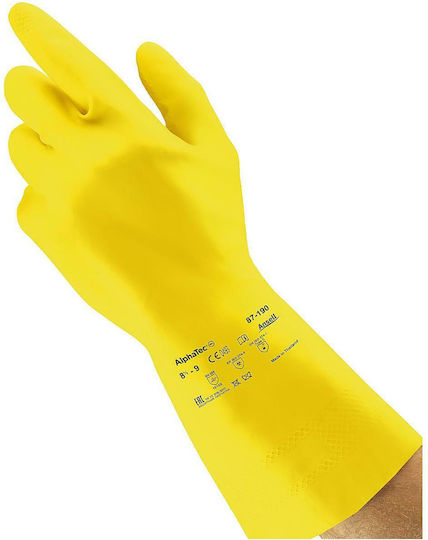 Ansell Alphatec 360160 Gloves for Work Yellow 1pcs