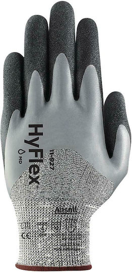 Ansell Hyflex 370012 Перчатки за работа Черен Нитрил 1бр