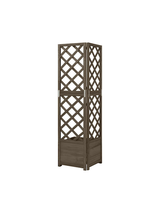 vidaXL Pot Wooden 40x40x150cm.