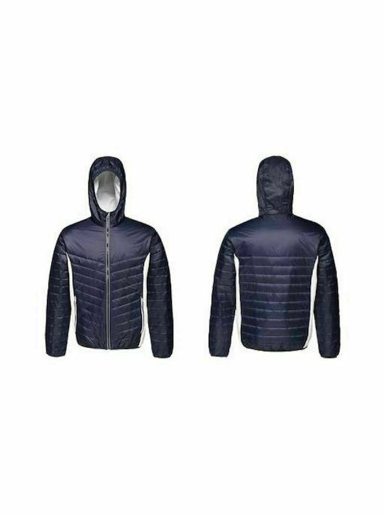 Regatta Ανδρικό Χειμωνιάτικο Μπουφάν Puffer Navy Μπλε