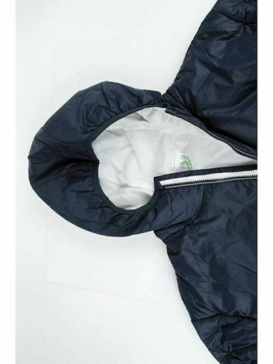 Χειμωνιάτικο Μπουφάν Puffer Navy Μπλε