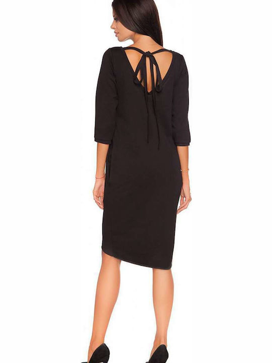 Tessita Midi Dress Black