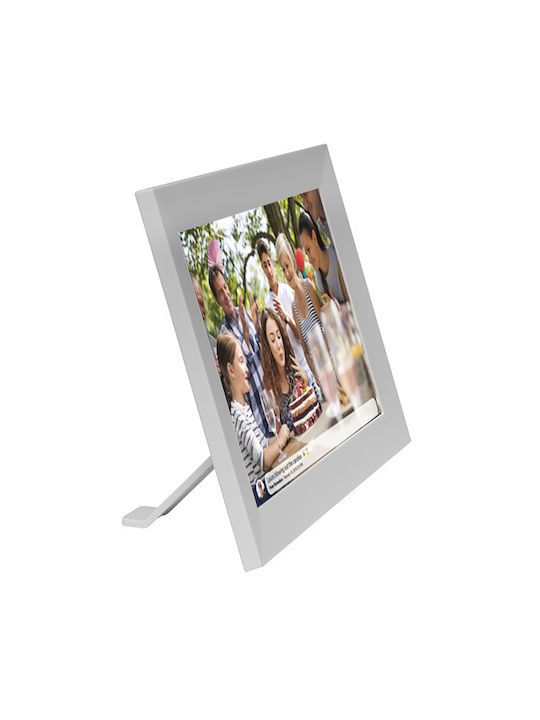 Denver Frameo PFF-1024 Digital Photo Frame with Touch Screen 10.1" Resolution 1280x800 with WiFi White PFF-1024WMK2