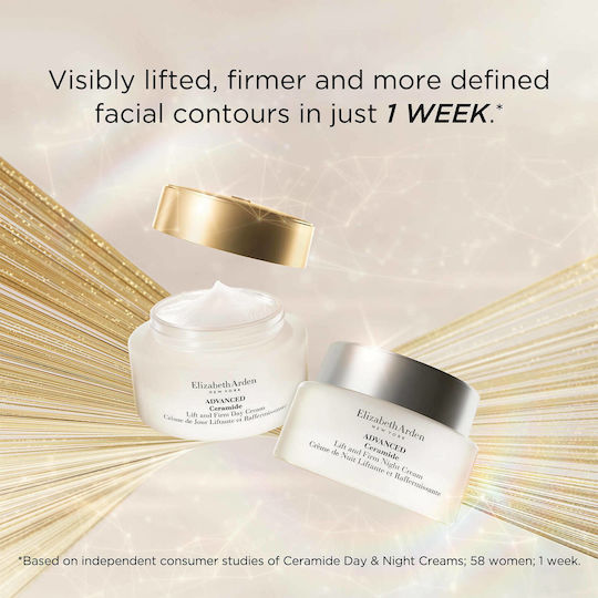 Elizabeth Arden Ceramide Lift And Firm Κρέμα Προσώπου Ημέρας για Ενυδάτωση & Σύσφιξη με Ceramides 50ml