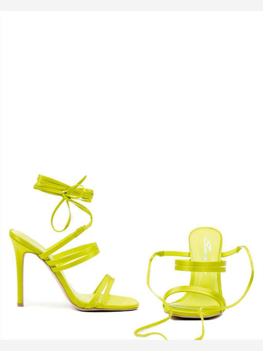 Suede Πέδιλα LIME