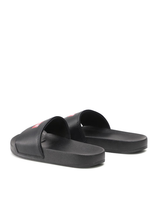 June Batwing Slides σε Μαύρο Χρώμα