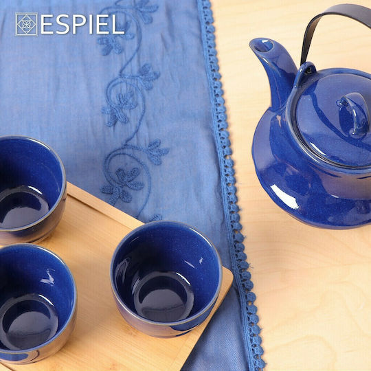 Espiel Σετ Τσαγιού με Φίλτρο Κεραμικό 600ml 5τμχ