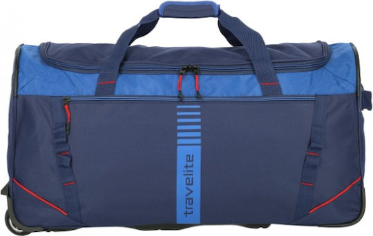 Travelite Basics Active Sack Voyage 86lt Blue with Wheels Fabric L71xW36xH35cm