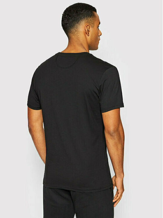 La Martina Herren T-Shirt Kurzarm BLACK