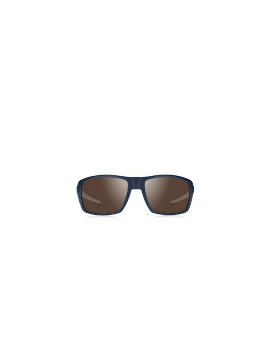 Tommy Hilfiger Sonnenbrillen mit Blau Rahmen und Braun Spiegel Linse 204759FLL6-2TI