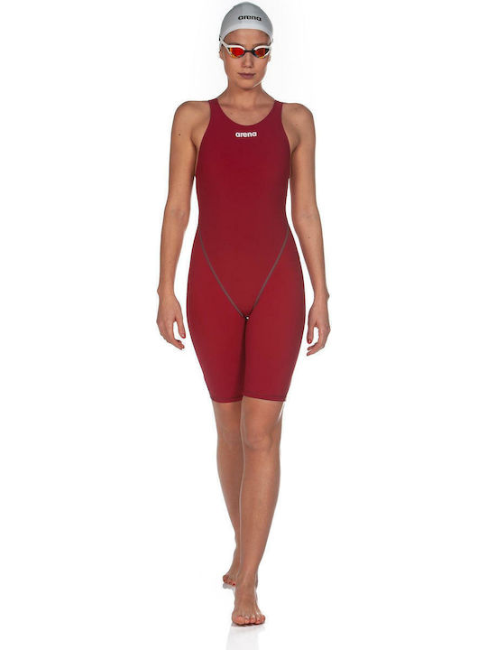 Arena Pwskin St 2.0 2A898-401 Women's One Piece Competition Swimsuit Red