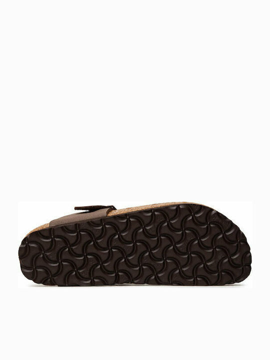 Gizeh Birko-Flor Nubuck Women's Anatomic Sandals Mocha Narrow Fit