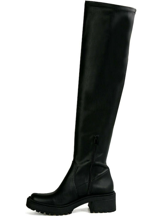 Women's Boots Over the Knee Black