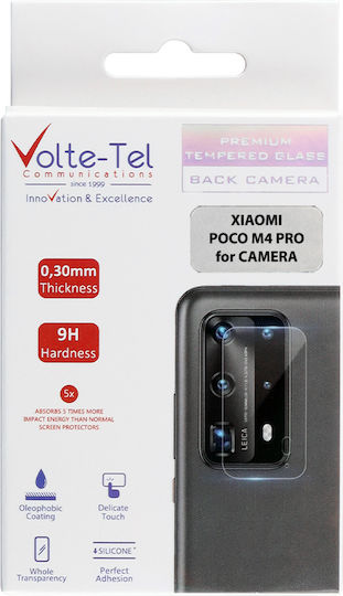 Volte-Tel Προστασία Κάμερας Tempered Glass Διάφανο για το Poco M4 Pro