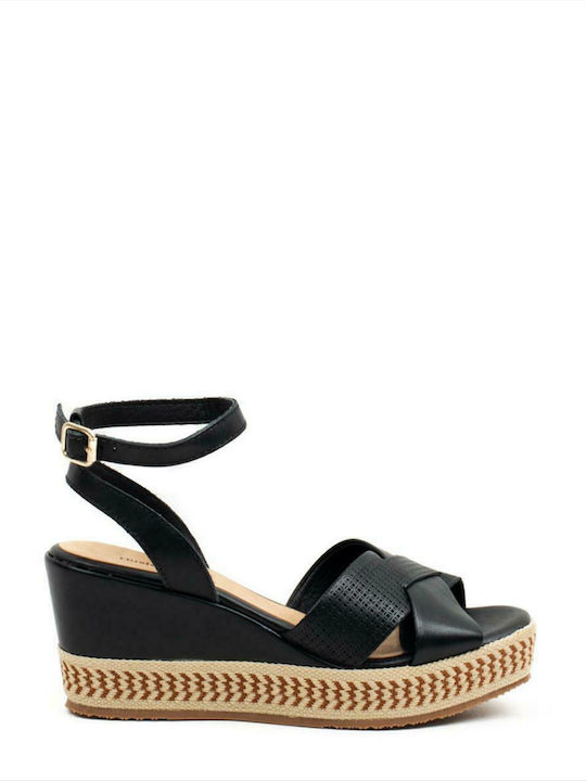 Hush Puppies Leira Platforme dama Negre