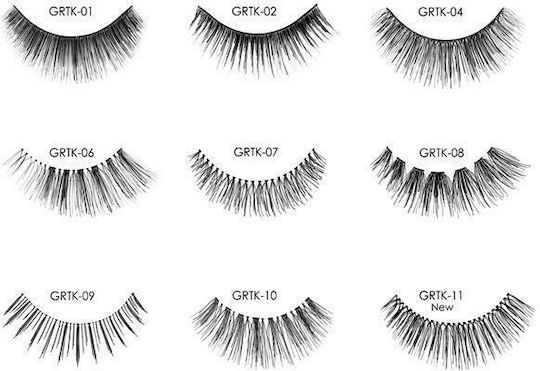 Golden Rose False Lashes in Black color GRTK 01