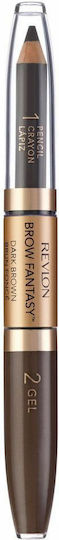 Revlon Colorstay Brow Fantasy Молив за Вежди в Кафяв Отенък 0.31гр