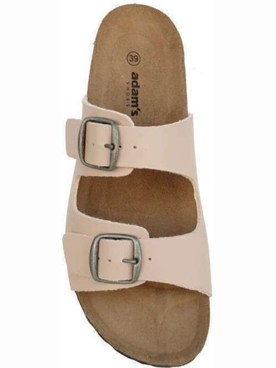 Adam's Shoes Anatomic Leather Women's Sandals Beige