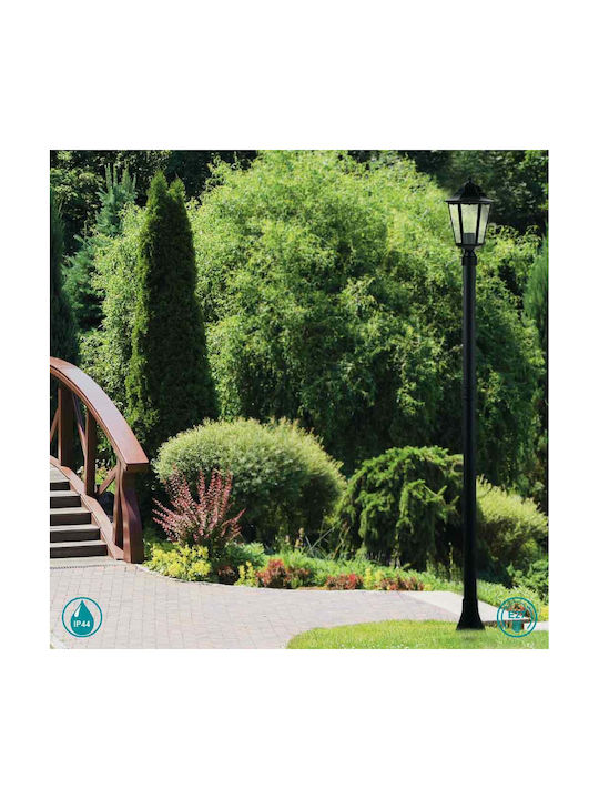 Fan Europe Roma Outdoor Floor Lamp Small Post 60W IP44 for E27 Socket Black