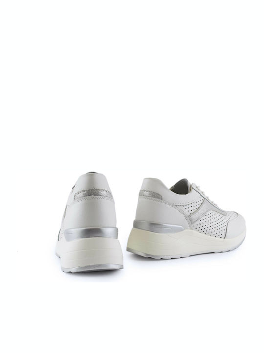 Damen Anatomisch Sneakers Weiß
