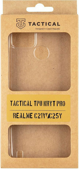 Tactical Задна корица Силикон Прозрачен (Realme C21Y, C25Y)
