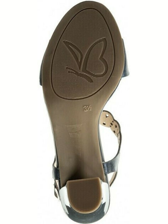 Leather Sandals Anatomic Navy Blue