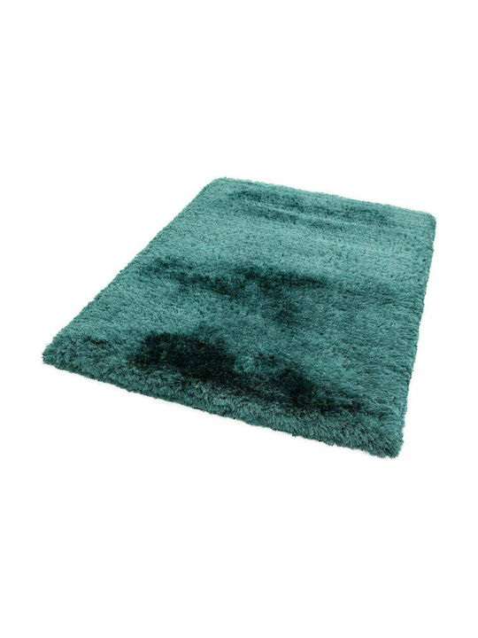 Asiatic London Plush Handmade Rug Rectangular Petrol