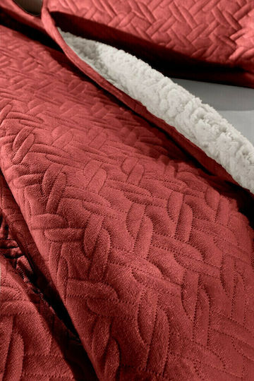 Guy Laroche Ristretto Σετ Oxford Καπιτονέ Rosso 50x70cm 1116086220012