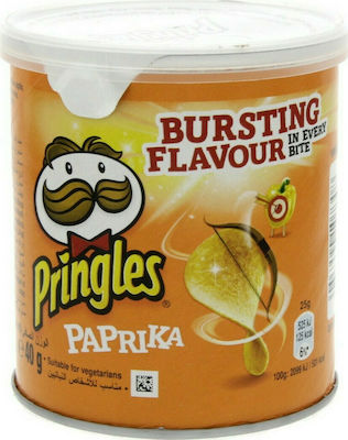 Pringles Chips with Flavour Paprika 40gr 1pcs