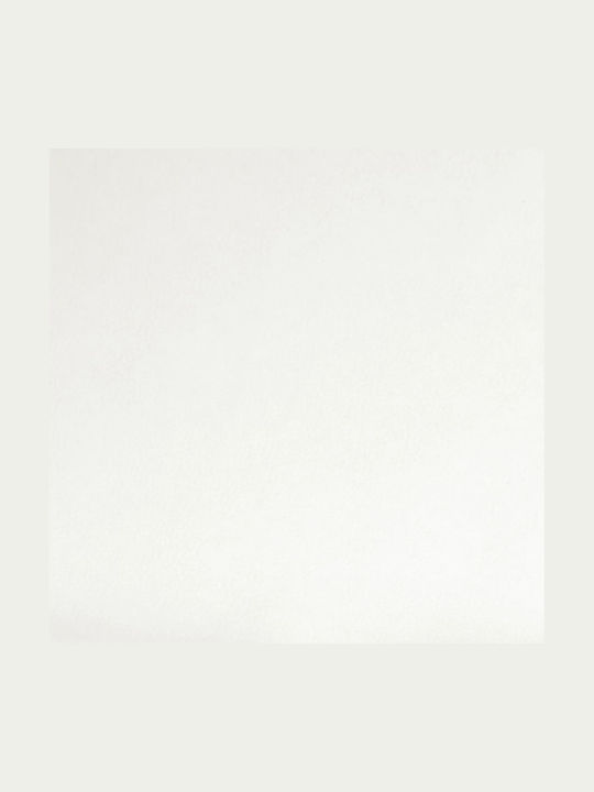 Σκαμπό Графическо Бял 44x44x57см