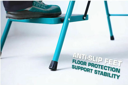 Total Iron Step Ladder 3 Steps