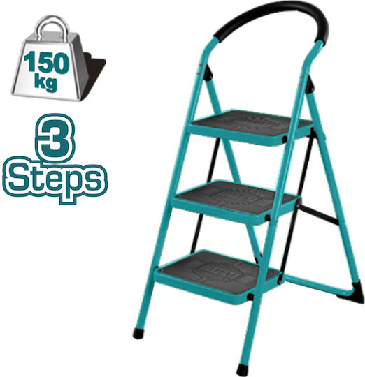 Total Step Ladder iron 4 Stair