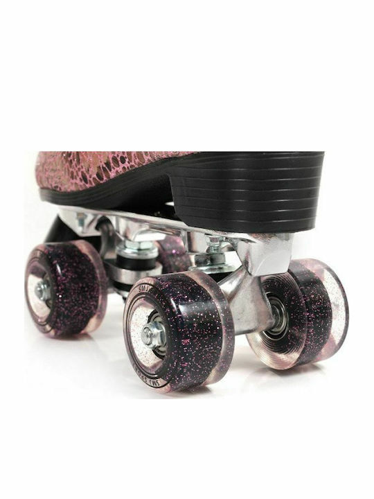 SMJ Sport HS-TNK- 000009222 Quad Rollers Ροζ Ενηλίκων/Παιδικά