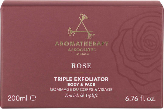 Aromatherapy Associates Rose Triple Scrub pentru Față & Corp 200ml