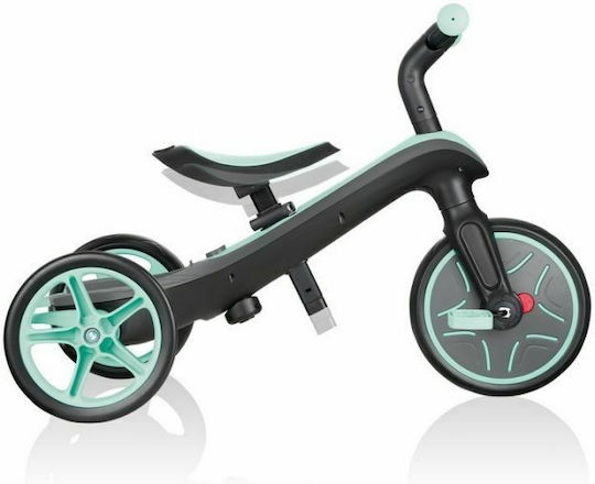 Globber Explorer Μετατρεπόμενο με Χειρολαβή Γονέα 4 σε 1 για 10 Μηνών Πράσινο