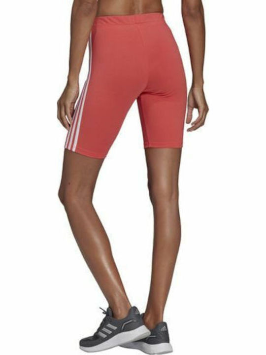 adidas 3 Stripes Training Leggings Orange