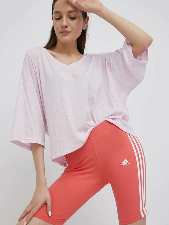 3 Stripes Обучение Женски Велосипеди легинси Оранжев