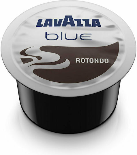 Lavazza Kapseln Espresso Rotondo Kompatibel mit Maschine LavAzza Blau 100Mützen