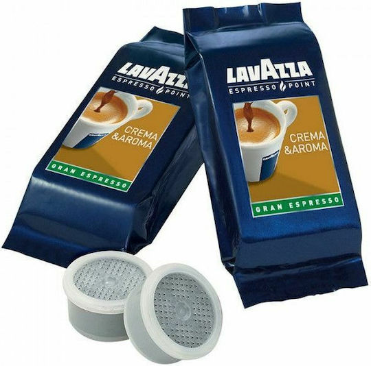 Lavazza Crema & Aroma Gran Espresso Capsule Compatible with LavAzza Point Machines 100pcs